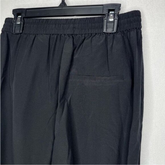 COS Black 100% Silk Wide Leg Trousers - Picture 2 of 10